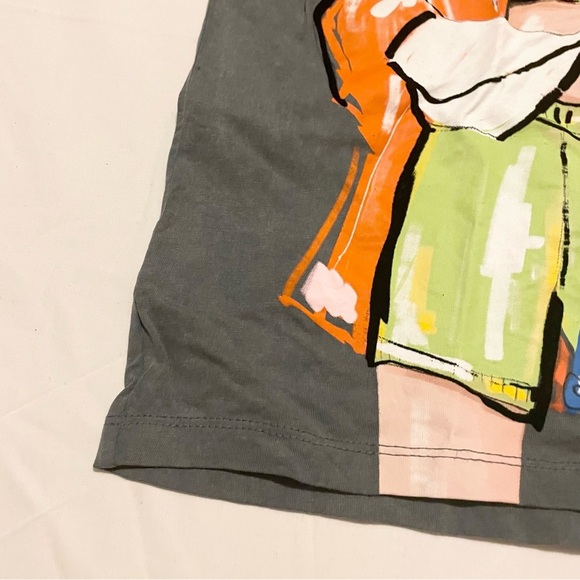 Zara Graphic Tee Womens Tshirt Size Small Shirt - Picture 9 of 16